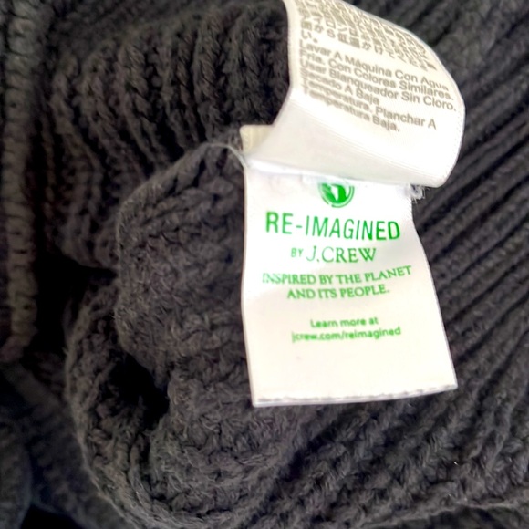 J Crew Black Shaker Sweater - Picture 4 of 5